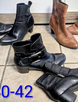 Leder Stiefeletten Gr 40-42 - Recklinghausen