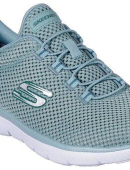 Skechers SUMMITS Slip-On Sneaker Freizeitschuh, Halbschuh, Schlupfschuh mit komfortabler Innensohle