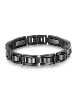Firetti Gliederarmband Schmuck Geschenk Black Steel