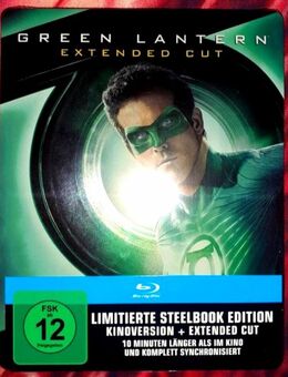 Green Lantern Extended Cut Steelbook (neu) - Mannheim Zentrum
