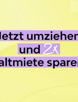*Zwei Kaltmieten sparen bei Einzug in geräumige 3-Raumwohnung! - Nordhausen