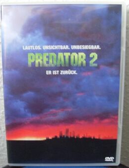 Predator 2 DVD NEU Full Uncut Erstauflage besseres Coverbild o FSK Symbole - Kassel