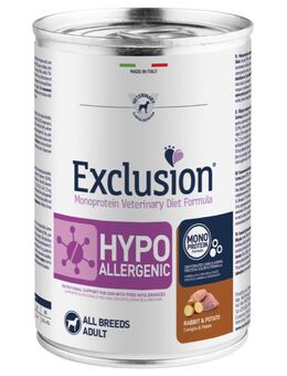 Sparpaket Exclusion Diet 24 x 400 g - Kaninchen & Kartoffel