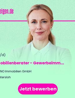 Immobilienberater - Gewerbeimmobilien (m/w/d) - Gütersloh