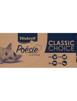 Vitakraft Poésie Classic Sauce Mixpaket - 96 x 85 g
