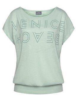 Venice Beach Rundhalsshirt mit Logoprint, T-Shirt, sommerlich-sportlicher Look