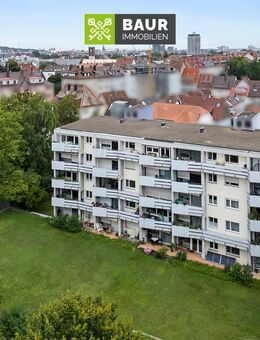 360° | Wohnen im Stadtgrün der Ulmer Weststadt: Helle 3-Zimmerwohnung nahe Theodor-Heuss-Platz - Ulm