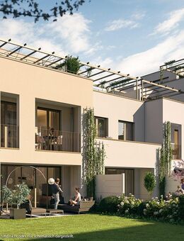 Dachterrassentraum! Real geteiltes 6-Zi-RMH mit Terrasse und 2 Loggien in Süd-West-Ausrichtung - Kirchheim (München)