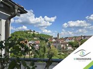 Exklusive Maisonette-Wohnung mit Burgblick, Dachterrasse & Naabpanorama - Wohnen mit Stil! - Burglengenfeld