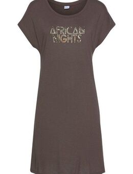 LASCANA Nachthemd mit angeschnittenen Ärmeln