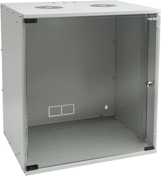 HMF Netzwerkschrank Serverschrank 19 Zoll 12 HE 65712-07!#1329 - Birkenfeld (Baden-Württemberg)