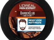 L'ORÉAL PARIS MEN EXPERT Haarpomade Barber Club Messy Look Matt Paste, mit angenehmen Duft