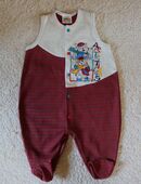 #Strampler m. Stickerei, Gr. 62/68, #rostrot-natur, #Jacky in 85276