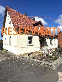 Mehr als nur vier Wände! - Einfamilienhaus mit Nebengebäude, Doppelgarage & Garten in 97618 Wollbach! - Wollbach