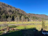 PROVISIONSFREI- Idyllisches Wohnen mit Weitblick: Haus mit zwei separaten Wohnungen in ruhiger Ortslage - Bärenthal