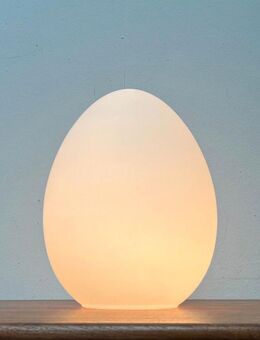 Postmodern SCE Glass Egg Table Lamp Ei Tischleuchte zu 80er 90er - Hamburg Hamburg-Nord