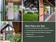 Exklusiver Ausblick: Fachwerkhaus am See mit Anbaupotential in Grünheide - Grünheide (Mark)