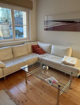 Indivi Ecksofa aus weißem Leder - Berlin Reinickendorf