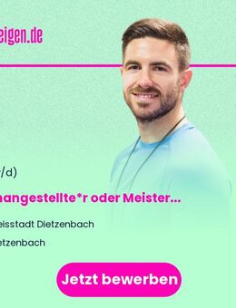 Fachangestellte*r oder Meister*in für Bäderbetriebe (m/w/d) - Dietzenbach