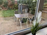 vollständig möblierte Erdgeschosswohnung mit Garten, Neuss Allerheiligen, 2Zi KüDB - Neuss