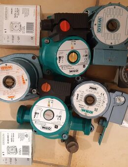 5 Wilo Umwälzpumpen & 2 GÄNSSLIN Zeitschaltuhren als Ersatzteile! - Düren