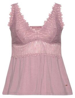 LASCANA Spitzentop mit Spitzendetails