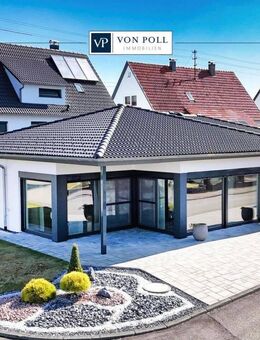 Stilvoll leben - effizient wohnen: Bungalow mit Top-Energiewerten in 72469 Meßstetten - Meßstetten