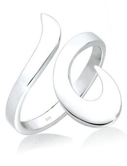 Elli Fingerring Wickelring Verstellbar Ornament 925 Silber