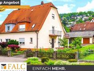 Große Doppelhaushälfte mit Garage und Garten im Herzen von Neckarzimmern - FALC Immobilien Heilbronn - Neckarzimmern