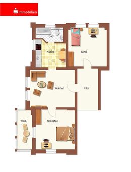 gemütliche Erdgeschosswohnung mit Altbaucharme - Schmalkalden