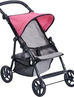 Knorrtoys® Puppenbuggy Liba - Jeans Grey