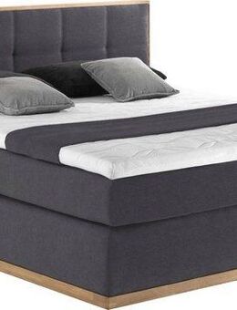Places of Style Boxspringbett Vinton, aus massiver Eiche, verschiedene Härtegrade (auch H4)