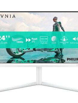 Philips 24M2N3201A Gaming-LED-Monitor (60,5 cm/24 ", 1920 x 1080 px, Full HD, 0,5 ms Reaktionszeit, 180 Hz, IPS, Höhe, Pivot (Rotation), Drehung, Neigung, Lautsprecher)