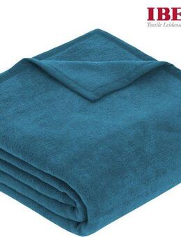 Wohndecke Luxus, IBENA, verschiedene Größen, unifarbenes Design, Kuscheldecke, Made in Europe