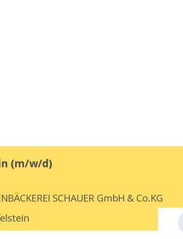 Verkäufer/in (m/w/d) - Bad Staffelstein