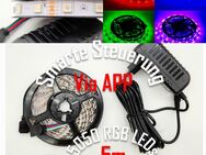 5m LED RGB Band Strip smarte App Steuerung Neu - Neumünster