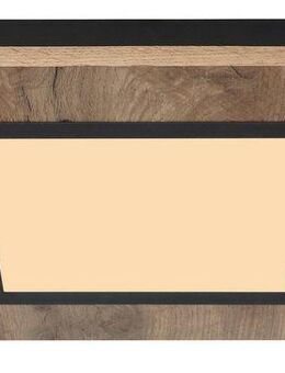 GLOBO LIGHTING LED Deckenleuchte LEA, LED fest integriert, Warmweiß, Deckenlampe/Wohnzimmer/Schlafzimmer/modern/Holz