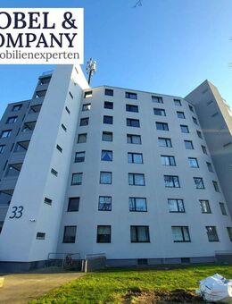 Helle 3,0-Zimmer-Eigentumswohnung mit Balkon, Aufzug und Tiefgaragenstellplatz in begehrter Lage - Duisburg