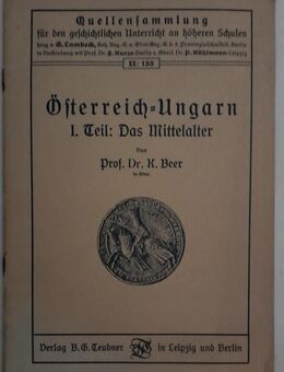 Quellensammlung Österreich-Ungarn Teil 1 - Grävenwiesbach