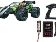 Jamara RC-Monstertruck Akron Monstertruck BL 4WD, 1:10, 2,4 GHz, Wheelybar