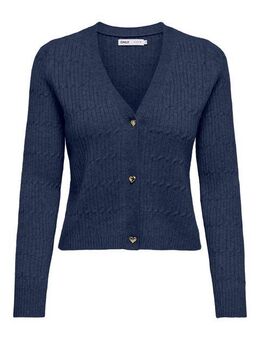 ONLY Strickjacke ONLKATIA LS CABLE V-NECK CARDIGAN CC KNT