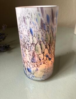 Glasvase Teelicht Vintage 50/60 Jahre Retro - Berlin Lichtenberg