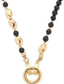 LEONARDO Charm-Kette Halskette Dorina Clip&Mix, mit Glasperle