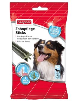 Beaphar Zahnpflege Sticks - Sparpaket: M, 3 x 7 Stück