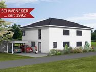 Neubau-DHH als Ausbauhaus in Bad Oeynhausen-Wulferdingsen! - Bad Oeynhausen
