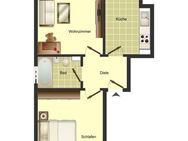 Demnächst frei! 2-Zimmer-Wohnung in Bergkamen Nordberg - Bergkamen