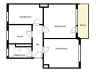 Demnächst frei! 3-Zimmer-Wohnung in Dortmund Wickede - Dortmund