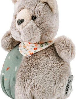 Sterntaler® Greifspielzeug Knuddelsäckchen Katze Lilly, mit Rasselball