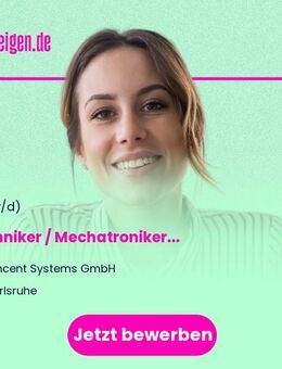 Techniker / Mechatroniker (m/w/d) - Karlsruhe
