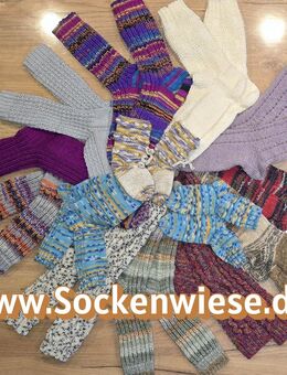 Selbstgestrickte Socken - Ebermannstadt